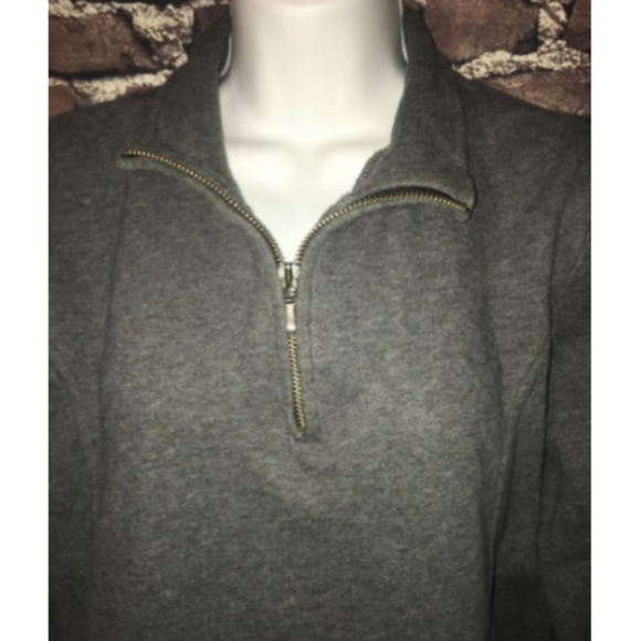 Geoffrey Beene Sport Pull Over Grey Size M - Picture 3 of 5